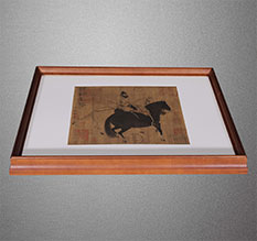 晋江书画装裱配框服务案例